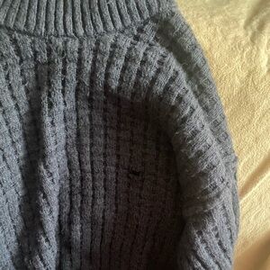 Knitted Dark Gray Sweater